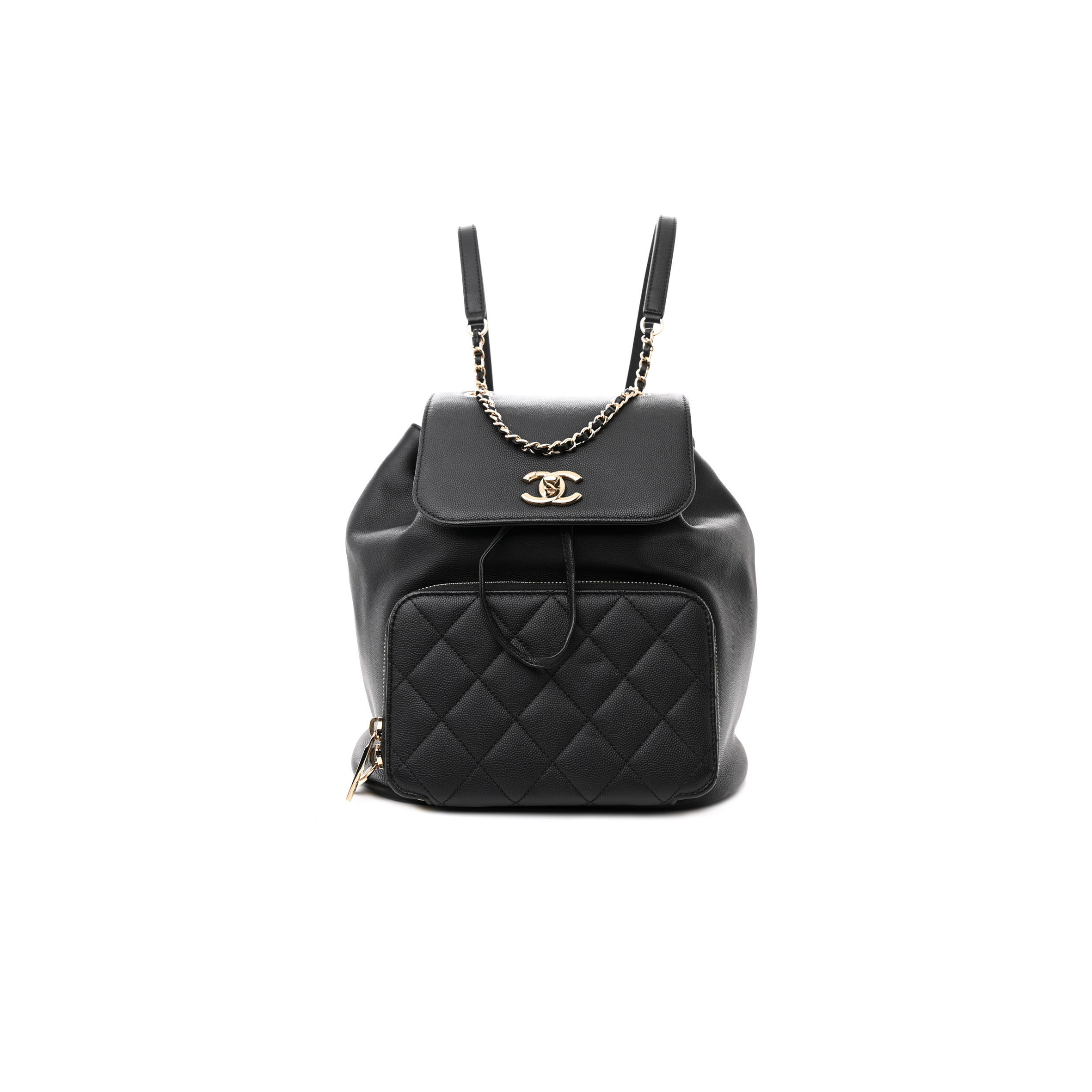 CHANEL CAVIAR QUILTED BUSINESS AFFINITY BACKPACK 1586970 (22*24*13cm)